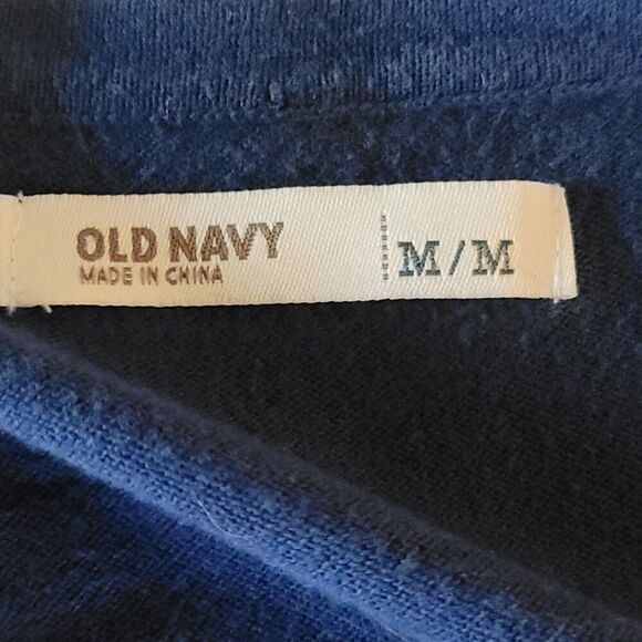 Old Navy Beaded Button Front Navy Sweater Size M - Picture 9 of 9